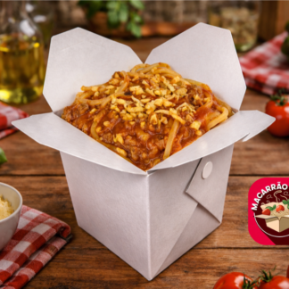 Macarrão Bolonhesa com Alho Crocante (Detonautas)