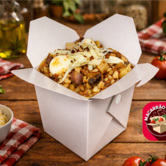 Macarrão O Monstro da Casa (Iron Maiden)